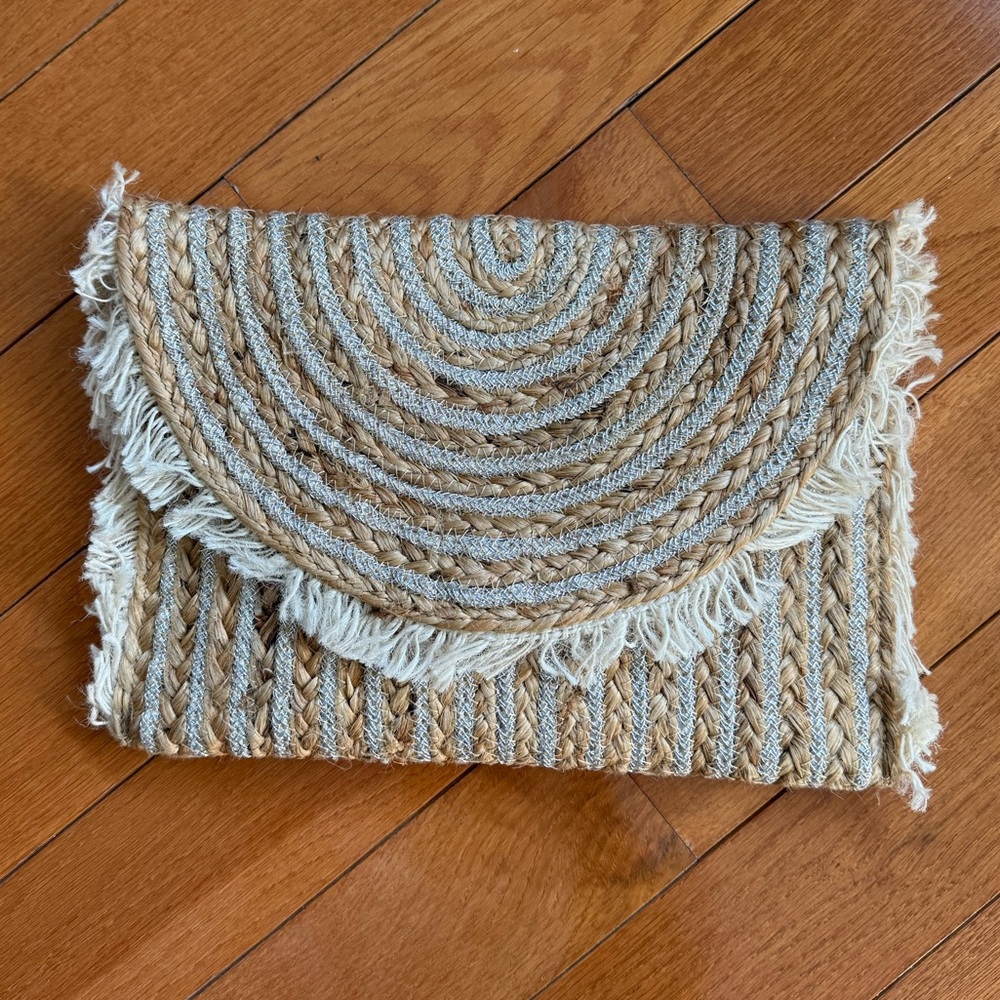 NWOT Ranee’s Miami Natural Clutch
